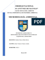 Microbiología Ambiental: Universidad Nacional "Santiago Antúnez de Mayolo"