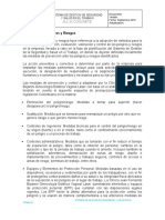 3.2. Gestión de Peligros y Riesgos