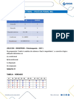 Reta Final - Polícia Penal MG: Conectivos Lógicos