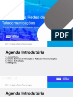 5G011 Introdução Às Redes de Telecomunicações - Introdução Ao Curso