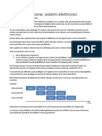 1) Introduzione: Sistemi Elettronici: Microcontrollore e Microprocessore