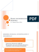 Bases Neurobiológicas de La Memoria 1