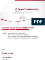 DC and AC Power Fundamentals SAP