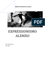 Expressionismo Alemão: Trabalho de História Do Cinema