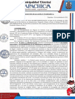 RESOLUCION DE ALCALDIA 271 - INTERVENCION ECONOMICA A LA OBRA D ECAPANO Nuevo