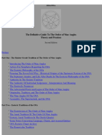 The Definitive Guide To The Order of Nine Angles Theory and Praxises