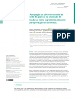 Adequação de Diferentes Níveis de Torta de Girassol Da Produção de Biodiesel