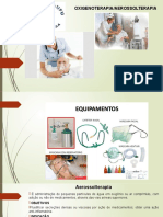 Oxigenoterapia Aerossolterapia