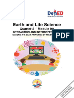 Earth and Life Science: Quarter 2 - Module 9A