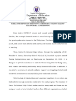 Narrative On Tulong Kulong-Kulong para Sa Pagdunong