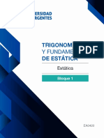 Trigonometría de Estática: Y Fundamentos