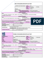 Form 2 English Lesson Plan Ts25: 21 Century Learning Technique (S)