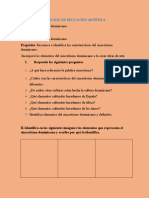 Ejercicio de Educación Artística. Sincretismo Dominicano