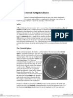 Celestial Navigation Basics