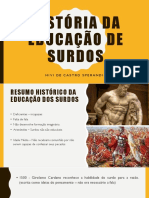 História Da Educação de Surdos Completa