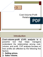 Cost-Volume-Profit Relationships