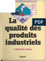 Qualité Des Produits Industriel