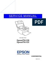 Service Manual: Epson PM-520 Epson PM-525