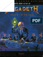 Megadeth - Rust in Peace - Watanabe Score, Guitar Tab