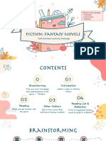 Fiction: Fantasy Novels: Self-Directed Learning Package