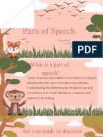 Parts of Speech: Prepared By: Carmella L. Mullo BSED 3 English