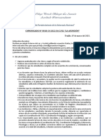 COMUNICADO N 0018-2022-D Ind. Docentes