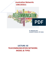 Lecture - Telecommunication Network Model and Types