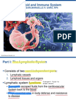 Lymphoid and Immune System: Franc Earlmanuelle H. Saño, RPH