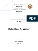 Rytr: Best AI Writer