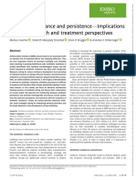 Antibiotic Resistance and Persistence-Implications For Human Health and Treatment Perspectives