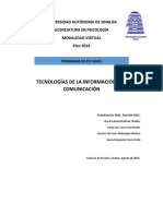 Tecnologías de La Información Y La Comunicación