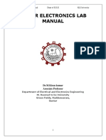 21ee2204-Power Electronics-Lab Manual