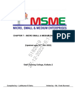 Micro Small & Medium Enterprises