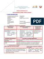 "Dialogamos Sobre Cómo Somos": I. Datos Informativos