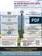 Climate Change and Its Impact (CCI-2023) Climate Change and Its Impact (CCI-2023)