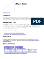 Nexus Upgrade Matrix Tools