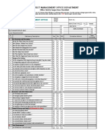 L6.21 Blank Office Safety Checklist