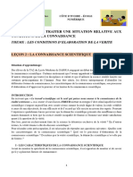 Philo Tle - L10 - La Connaissance Scientifique-1