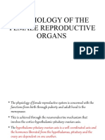 Physiology of The Female Reproductive Organs