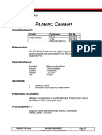 F - Plastic Cement - Fiche Technique