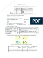 Clasificación de La Materia