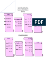 Jadwal Mengajar Katolik