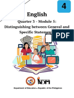 English4 q3 Mod5 Makinggeneralizations v3