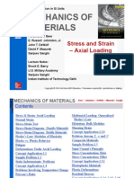 Mechanics of Materials: Stress and Strain - Axial Loading