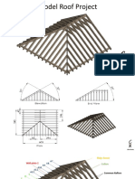 Model Roof Working Drawings