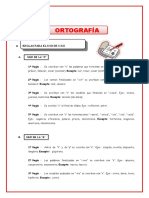 Ortografía: Reglas para El Uso de C/S/Z