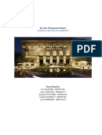 Sofitel Munich Bayerpost: Revenue Management Report