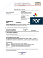 Hoja de Datos de Seguridad (Msds / Material Safety Data Sheet) Poly-Xpand