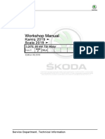 Kamiq - 1,0 70 85 KW TSI Motor Workshop Manual