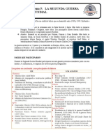 4° AÑO Tema 5: La Segunda Guerra Mundial: I Bimestre